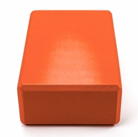 Блок для йоги SportСraft Yoga Brick EVA оранжевый, 22,5х15х8 см (ES0013) - Фото №3