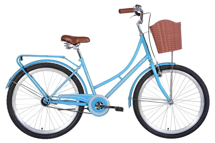 Велосипед городской Dorozhnik Jade 26" голубой, рама - 17" (OPS-D-26-141)