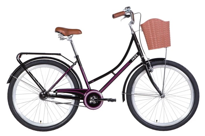 Велосипед городской Dorozhnik Jade 26" фиолетовый, рама - 17" (OPS-D-26-142)