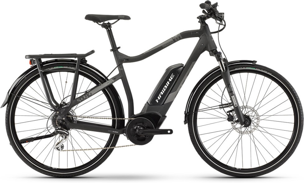 

Электровелосипед Haibike Sduro Trekking 1.0 men 400Wh 8 s. Acera 28", рама - L (4540390956), Черный