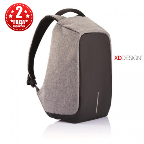 

Рюкзак антивор городской XD Design Bobby XL Anti-Theft 17 Grey (P705.562), Серый