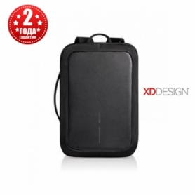 Рюкзак для ноутбука городской XD Design Bobby Bizz Anti-Theft 15.6 Black, 12 л (P705.571)
