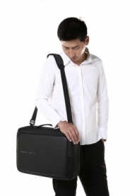 Рюкзак для ноутбука городской XD Design Bobby Bizz Anti-Theft 15.6 Black, 12 л (P705.571) - Фото №9