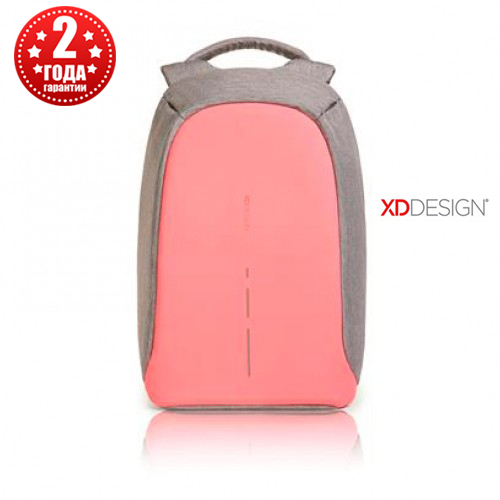 

Рюкзак антивор городской XD Design Bobby Compact Coralette, 11 л (P705.534), Розовый