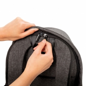 Рюкзак городской антивор с тревожной кнопкой XD Design Bobby Cathy черный, 8 л (P705.211) - Фото №7
