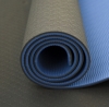 Коврик (мат) для йоги и фитнеса SportСraft TPE синий, 183х61х0,6 см (ES0019) - Фото №4