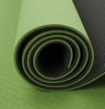 Коврик (мат) для йоги и фитнеса SportСraft TPE чёрный, 183х61х0,6 см (ES0021) - Фото №3