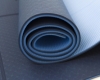 Коврик (мат) для йоги и фитнеса SportСraft TPE голубой, 183х61х0,6 см (ES0023) - Фото №5
