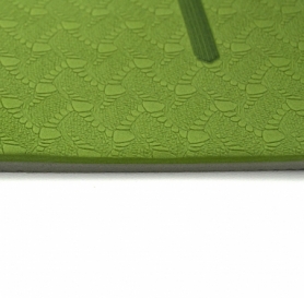 Коврик (мат) для йоги и фитнеса SportСraft TPE зелёный, 183х61х0,6 см (ES0024) - Фото №5