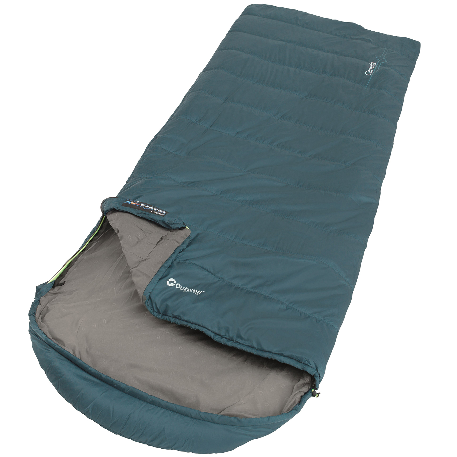 

Мешок спальный (спальник) Outwell Canella/+9°C Night Blue Left (928746)