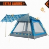 Палатка четырехместная KingCamp Positano Palmblue (KT3099) - Фото №3