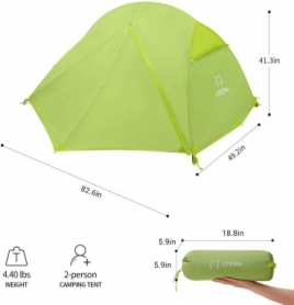Палатка двухместная ультралегкая Atepa Hiker II (AT2002) - Фото №3