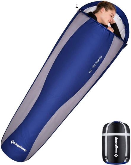 

Мешок спальный KingCamp Breeze 70 L синий (KS2020)