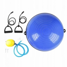 Платформа балансировочная Springos Bosu Ball синяя, 57 см (BT0001) - Фото №8