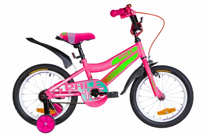 Велосипед детский Formula Race 2021 16 малиновый, рама - 9" (OPS-FRK-16-139)