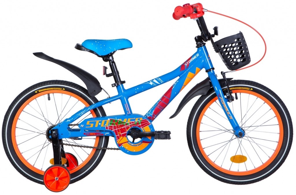 Велосипед детский Formula Stormer 2021 20 синий, рама - 9" (OPS-FRK-20-156)