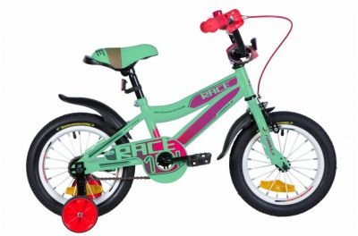 Велосипед детский Formula Race 2021 14 бирюзовый, рама - 9