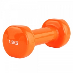 Гантель для фитнеса виниловая Stein, 1,5 кг (LKDB-504A-1.5)
