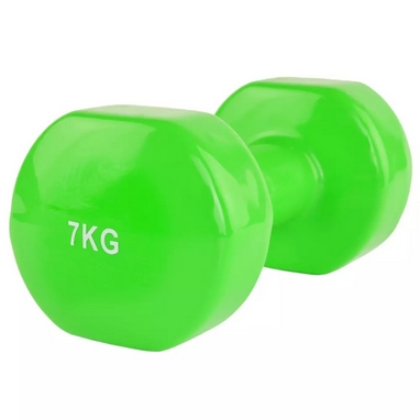 Гантель для фитнеса виниловая Stein, 7 кг (LKDB-504A-7)