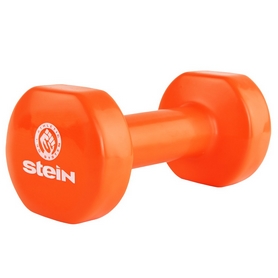 Гантель для фитнеса виниловая Stein, 5 кг (LKDB-504A-5) - Фото №2