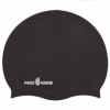 Шапочка для плавания MadWave Intensive черная (M053501_BLK)