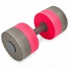 Гантель для аквааеробіки MadWave Round Bar Float рожева, 1 шт (M082502_GR-PNK)