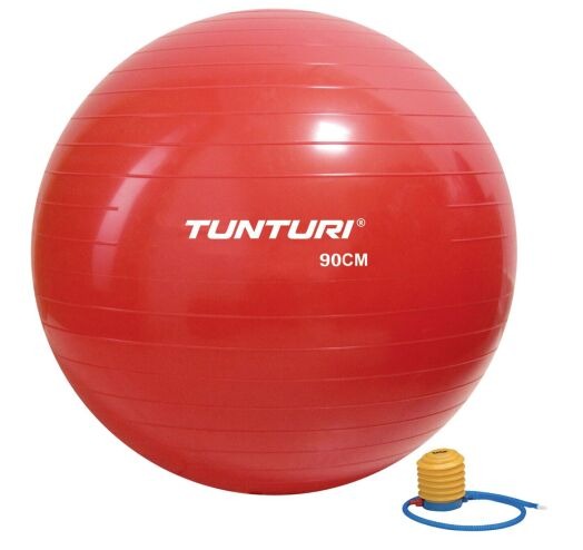 

Фитбол для фитнеса Tunturi Gymball, 90 cм (14TUSFU283, Красный