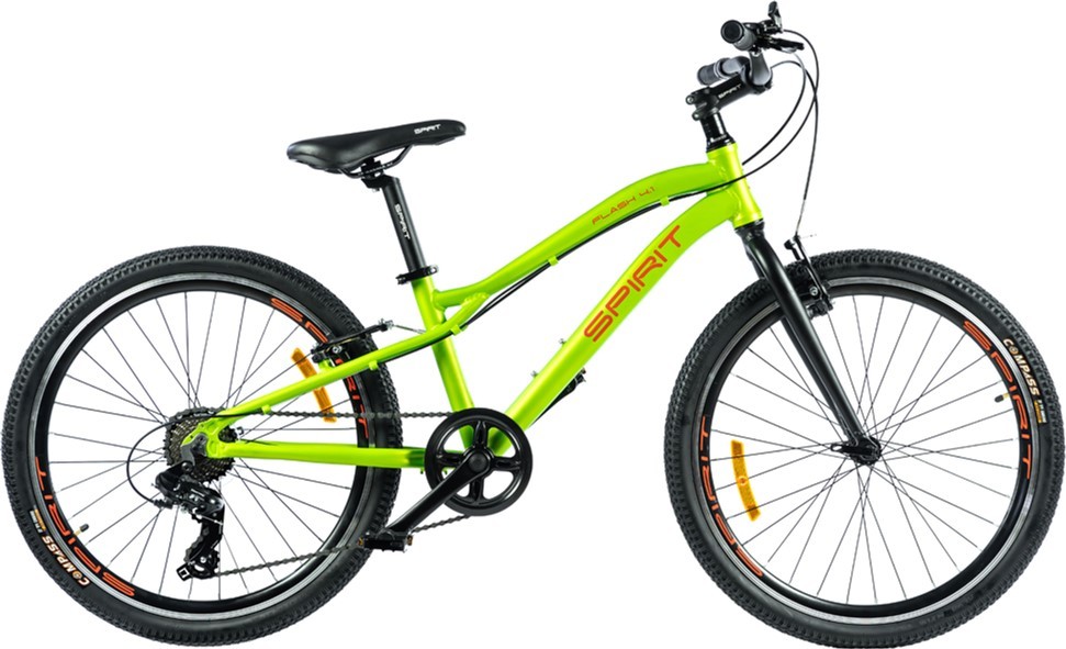 Велосипед підлітковий Spirit Flash 4.1 24 салатовий, рама - 13 "(52024014130)