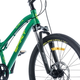 Велосипед подростковый Spirit Flash 4.2 24 зелёный, рама - 13" (52024024230) - Фото №3