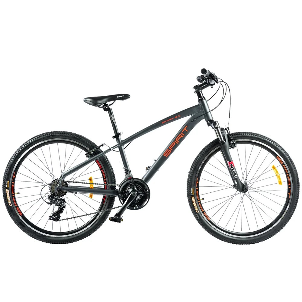 

Велосипед подростковый Spirit Spark 6.0 26, рама - 14" (52026056035), Серый