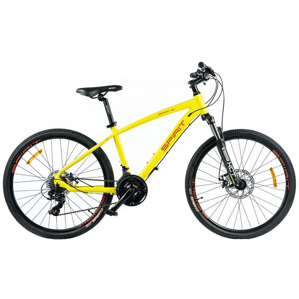 

Велосипед подростковый Spirit Spark 6.1 26, рама - 18" (52026066145), Желтый