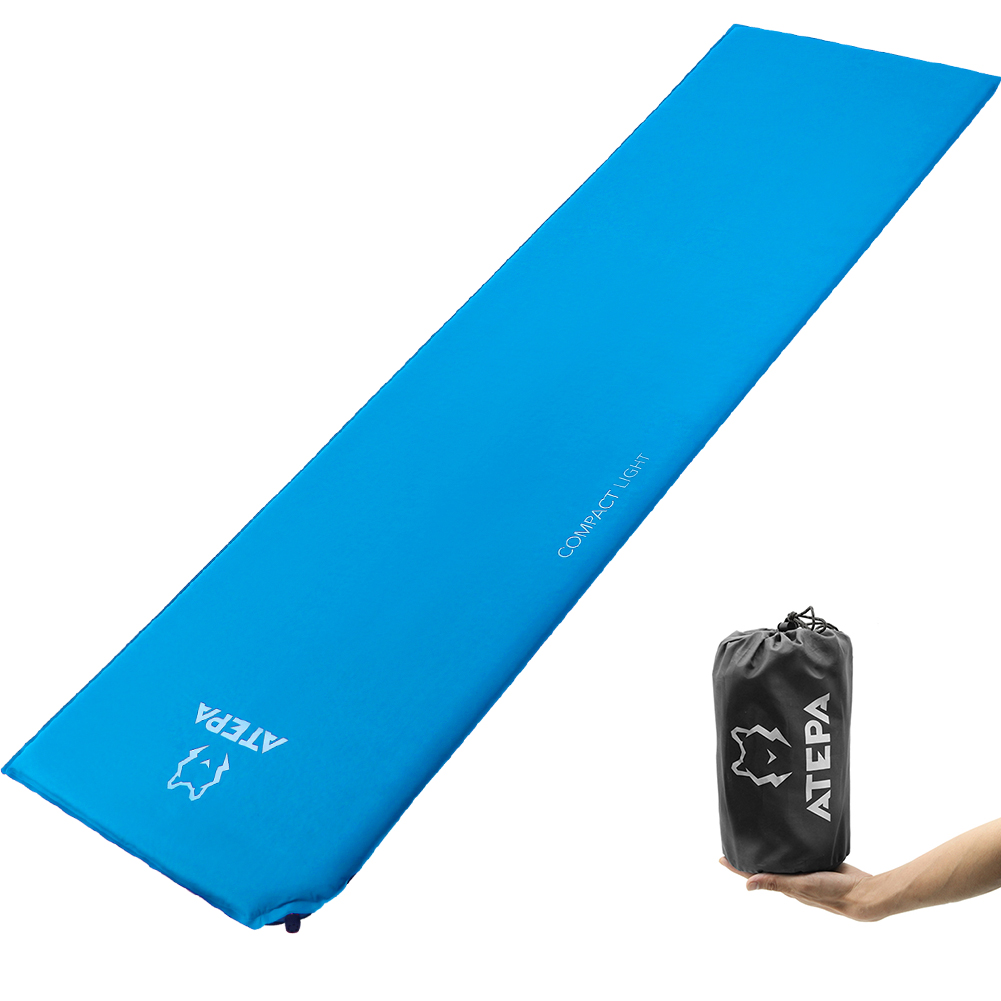 

Коврик надувной Atepa Compact Comfort Blue, 183х51х2,5 см (AM1003), Синий