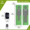 Килимок надувний Atepa Compact Light Green, 183х51х2,5 см (AM1002) - Фото №2