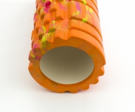Ролик масажний Sportcraft Mix Color помаранчевий, 33x14 см (ES0031) - Фото №2