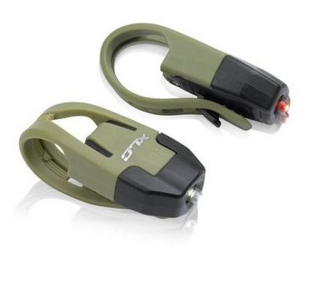 

Комплект мини мигалок XLC CL-S10 'Colours' зеленые (2500201200), Зеленый