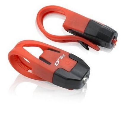 

Комплект мини мигалок XLC CL-S10 'Colours' красные (2500201100), Красный