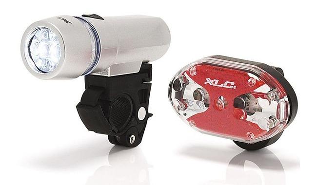 

Комплект фара + мигалка XLC CL-S03 'Triton/Thebe 5X' (2500212000), Белый