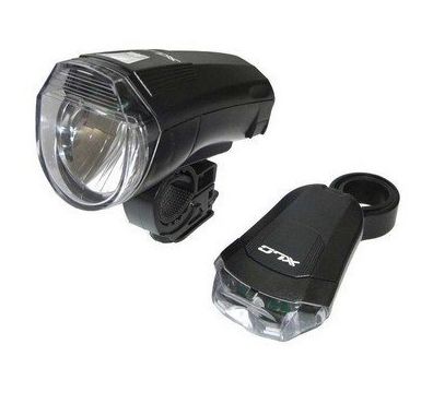 

Комплект фара + мигалка XLC CL-S14 '10 Lux' (2500200200), Черный