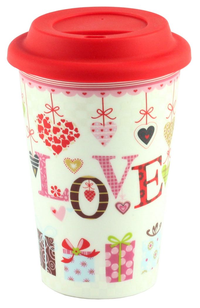 

Термокружка G.Wurm Mug to go love, 350 мл (10012842), Красный