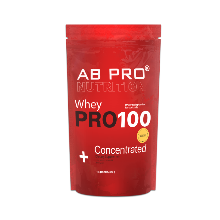 

Протеин AB PRO 100 Whey Concentrated Манго-апельсин, 18 порций по 36 г (ABPR50093), Красный