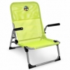 Кресло раскладное с подлокотниками Spokey Bahama зеленое (SL926795)