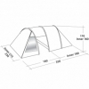 Палатка трехместная Easy Camp Galaxy 300 (SN928901) - Фото №2