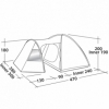 Палатка пятиместная Easy Camp Eclipse 500 (SN928899) - Фото №2