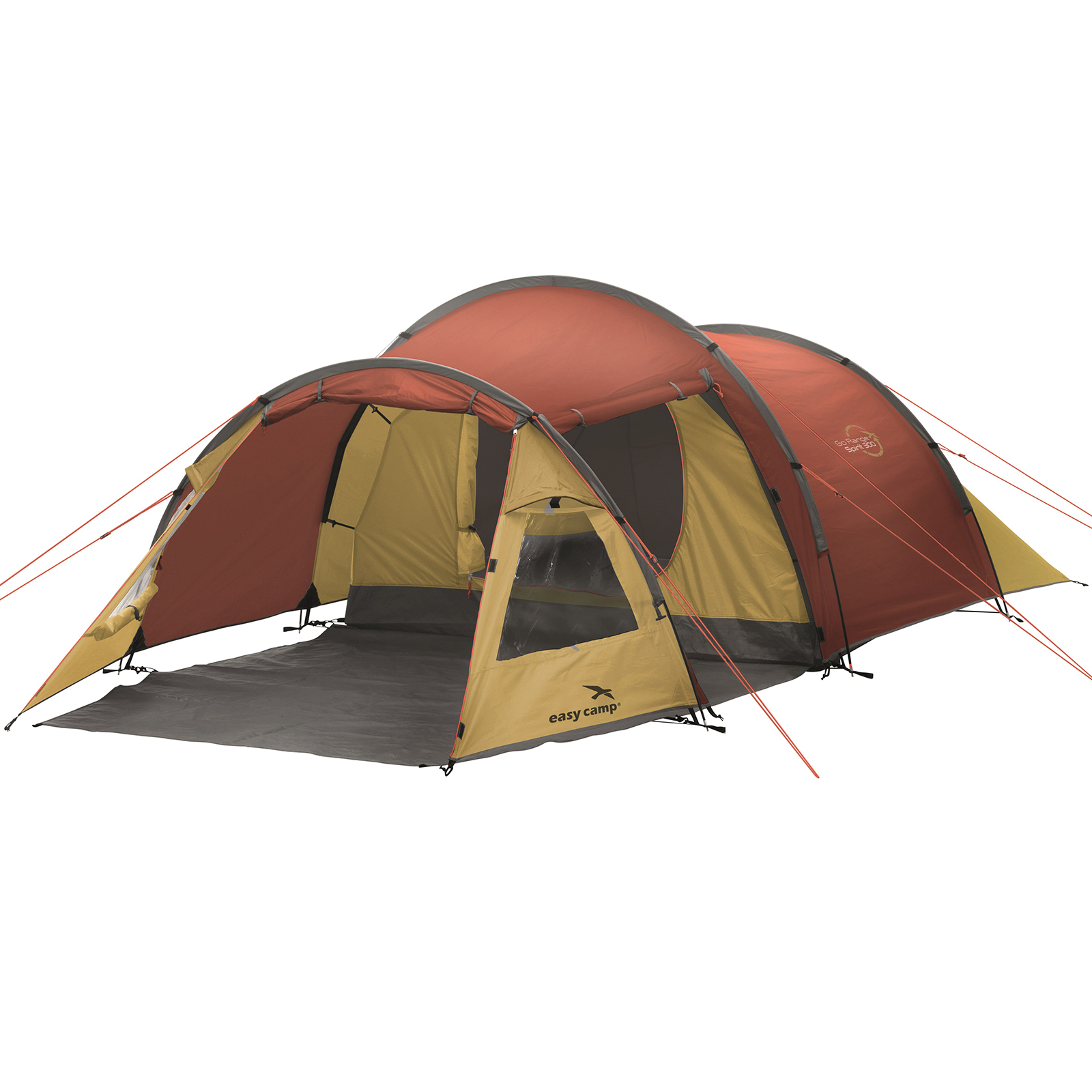 

Палатка трехместная Easy Camp Spirit 300 красная (SN928891), Красный