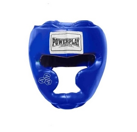 Шлем боксерский PowerPlay 3043, синий (3043-BL) - Фото №5