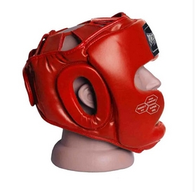 Шлем боксерский PowerPlay 3043, красный (3043-RD) - Фото №3