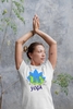 Футболка женская Newt с авторским принтом "Йога" (F-YOGA-W) - Фото №2