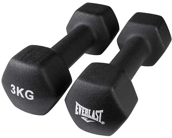  для фитнеса виниловые Everlast, 2 шт по 3 кг (80024/3) -  .