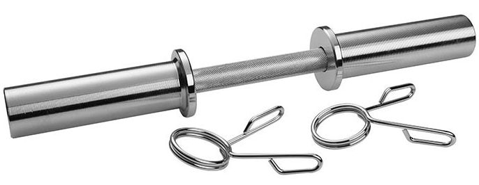 

Гриф гантельный хромированный CrossGym, 3,5 кг (G-80160), Металлик