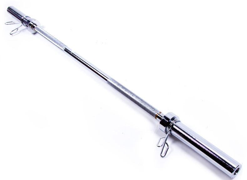 

Гриф штанги прямой олимпийский CrossGym, 120 см (G-80185), Хром